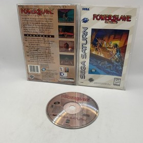 Powerslave (Sega Saturn, 1996) CIB,