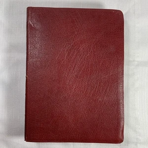 KJV Holy Bible  Giant Print Red Letter, Red Leather Bound, Old & New Testaments - Foto 1 di 11