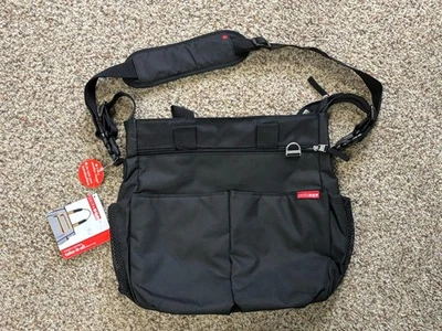 Skip Hop  Grand Central   Take It All   Double Duo   Diaper Bag Large Black NWT - Image 1 of 3