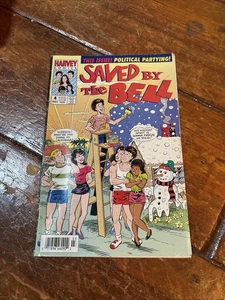 1993 Salvado por la campana #4 "Fiesta política" ~ Harvey Comics - Imagen 1 de 2