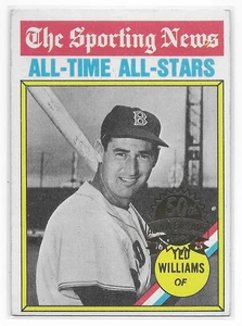 2025 Topps Heritage 1976 Buyback #347 Ted Williams ATG 50th Anniversary - Picture 1 of 2