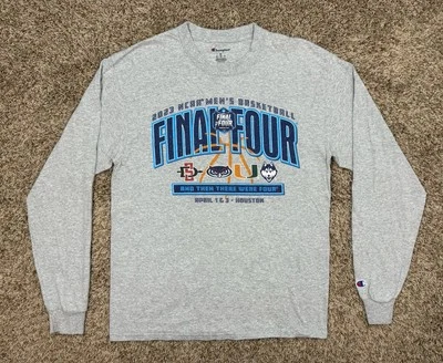 NCAA Final Four 2023 Champion Shirt Medium SDSU UCONN FLORIDA ATLANTIC MIAMI - Image 1 of 4