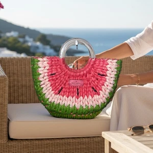 Kate Spade Watermelon Woven Bag - Bild 1 von 11