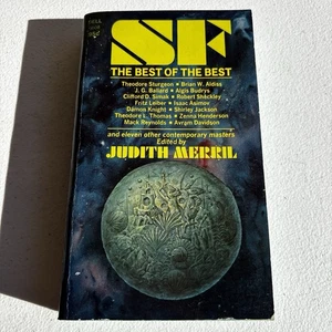 1968 Dell Books - SF The Best of the Best edited by Judith Merril Paperback Book - Picture 1 of 8