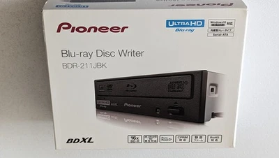 Pioneer BDR 211 JBK   UHD Blu-ray SATA 1pcs LibreDrive fw 1.53 BOX - Image 1 of 4