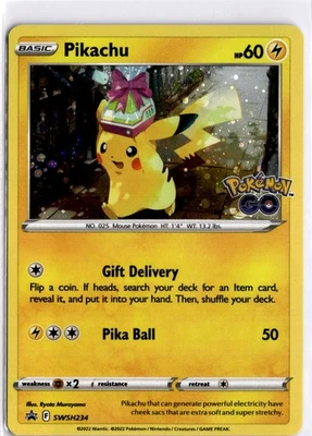 Pikachu Promo SWSH: Sword & Shield Promo Cards SWSH234 NM - Image 1 of 2