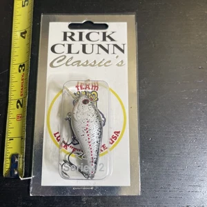 Luck-E-Strike Rick Clunn Classic's Series RCSBC1-01-1 Spotted Shad Crankbait NIB - Picture 1 of 4