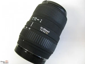 Objetivo Zoom Sigma Para Cámara DSLR Sony SA AF Tele 55-200 MM 1:4-5,6 DC - Imagen 1 de 4