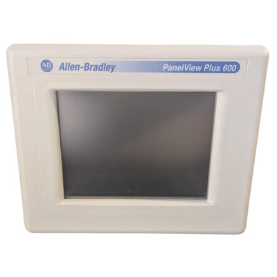 Allen-Bradley PanelView Plus 600 HMI 2711P-T6C20A - Unidad probada de bajo uso Foto 1 de 4