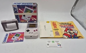 Consola Nintendo Gameboy Original ¡Con Caja, Manuales y Light Boy! FUNCIONA - Imagen 1 de 5