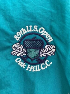 Oak Hill CC 89th US Open golf men Medium lined windbreaker jacket Rochester NY - Picture 1 of 11
