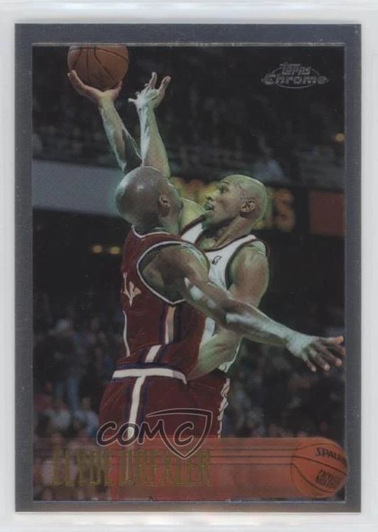 1996-97 Topps Chrome Clyde Drexler #192 HOF