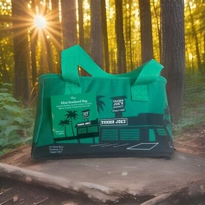🦄 TRADER JOE'S - SMARAGD Mini Isoliertasche 1,5 Gal - Saisonale Beuteltasche Neu mit Etikett 🦄 - Bild 1 von 4