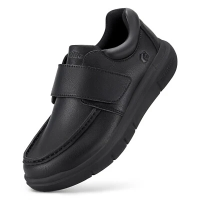 FitVille Men's Wide Leather Oxford Shoes Diabetic Dress Business Casual Shoes - Image 1 of 4