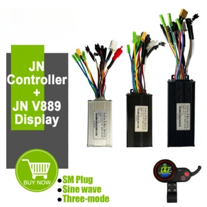 17A 26A 30A E-bike Three-Mode Sine Wave SM Plug Controller with LCD Display - Picture 1 of 24