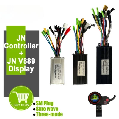17A 26A 30A E-bike Three-Mode Sine Wave SM Plug Controller with LCD Display - Image 1 of 4