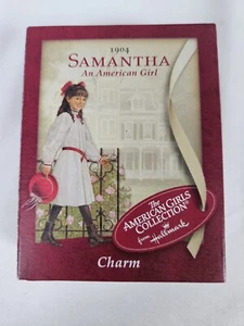 Ciondolo Hallmark American Girl Collection Samantha 1904 Samantha Nuovo In Scatola - Foto 1 di 6