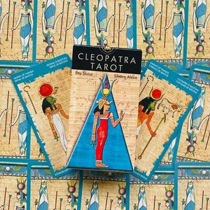 Colección de Cartas del Tarot Cleopatra: Baraja Antigua Rara con Envío Gratis! - Imagen 1 de 6