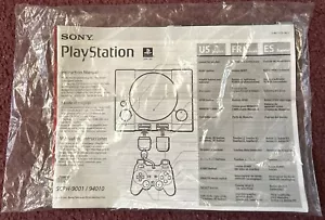 PS1 PlayStation SCPH-9001/94010 Sistema Consola Manual e Insertos - Precintado - Imagen 1 de 8