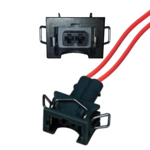 Fuel Injection Connectors - BOSCH EV1 LOW with cable (FEMALE) car Injector plug - Picture 1 of 3