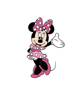 Edible Printed Minnie Mouse Cake Topper 4in 5in 6in Tall - Picture 1 of 1
