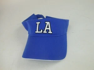 LA Blue Visor Los Angeles Cap USA - Picture 1 of 4