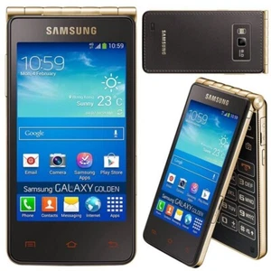 Original Samsung Galaxy Golden I9235 Flip 3.7" 16GB ROM 8MP Wifi Smartphone - Afbeelding 1 van 22