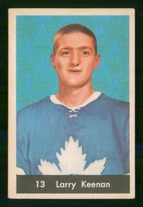 LARRY KEENAN RC  1961-62 PARKHURST  NO 13  VGEX+    63451