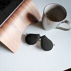 2 Leather Clips for Protection for Glasses Sunglasse