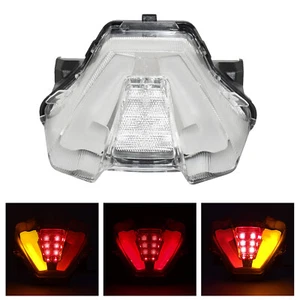 Clear Led Integrated Blinker Tail Turn Signals Light For YAMAHA MT-07 2021-2022 - Picture 1 of 10