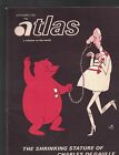 Atlas Magazine September 1967 Charles De Gaulle China Nuclear Weapon