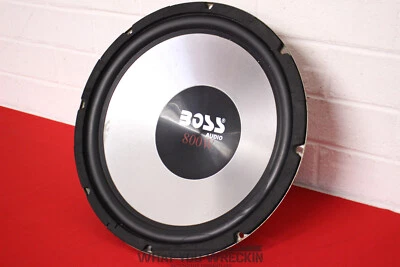 BOSS AUDIO 15" SUBWOODER / SUB - 800W - SILVER - CAR BASS SOUND SYSTEM SHOW - image 1 of 4