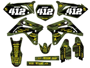 RMZ 450 APACHE 2007 Green Senge kit de gráficos compatible con Suzuki - Imagen 1 de 10