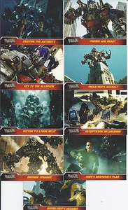2009 TOPPS  MOVIE TRANS FORMERS Revenge Of the fallen 1- 9  Full-Set - Picture 1 of 1