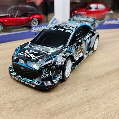SOLIDO FORD PUMA HYBRID RALLY 1 BLACK GOODWOOD FESTIVAL OF SPEED 2021 1:18 N.B - Immagine 1 di 4