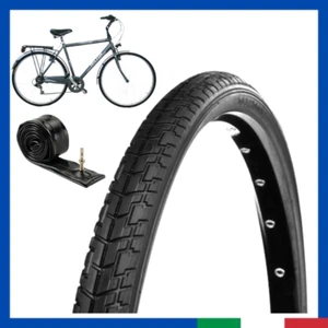 Copertone camera 700x35 pneumatico gomma per bici 28 city bike ebike bicicletta - Imagen 1 de 4