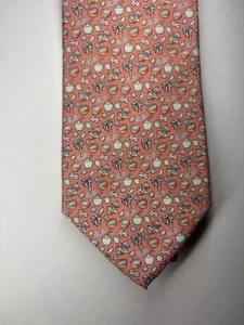 Vineyard Vines Men’s 100% Silk Tropical Necktie New (with Tags) NWT 61.5” LONG - Picture 1 of 7