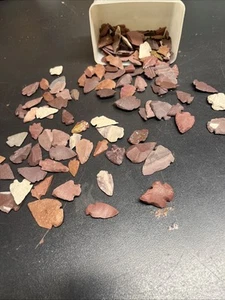 LOTE DE PUNTAS DE FLECHA PUNTAS DE LANZA u origen desconocido - Imagen 1 de 7