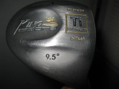 King Cobra Ti Driver 1 Wood 9.5 " RH Offset Titanium Oversize medium flex - Image 1 of 4