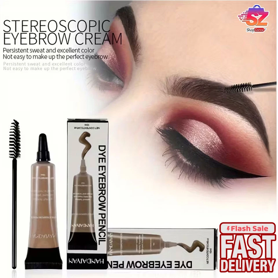 HANDAIYANⓇ Eyebrow Tint dye gel Long Lasting Waterproof with Brush/Six Colours