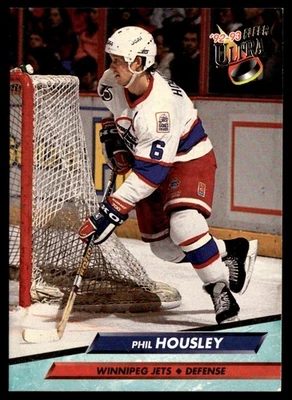 1992-93 Fleer Ultra Phil Housley Winnipeg Jets #241 - Image 1 of 2