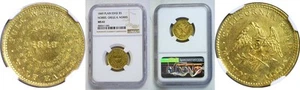1849 $5 Norris, Gregg & Norris California Gold NGC MS-61 - Picture 1 of 3
