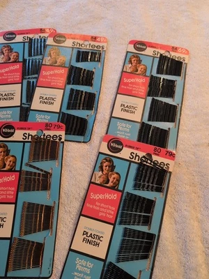 Wil-Hold Bobby Pins Hair Pins Lot On Cards Set Of 5, Unused - Image 1 of 4