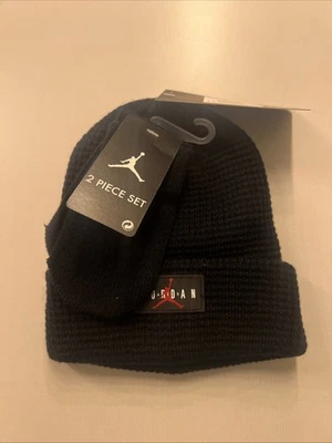 Juego de sombrero y guantes para bebé Jordan 6A0265-023 Foto 1 de 4