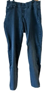 Nine West Missy Pull-On Skinny Jeans Damen Größe 8 Schwarz Denim Stretch - Bild 1 von 2