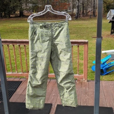 Calça de esqui White Sierra snowboard juvenil tamanho grande verde 30 X 27 esportes de inverno neve - Imagem 1 de 4