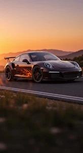 Porsche 911 GT3 RS Sport car poster A3 size 29.7x42cm Semi-Gloss poster only - Picture 1 of 1