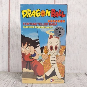 Dragon Ball Surprise Reunion Fortune Teller Baba Saga UNCUT - DBZ VHS Tape Rare - Picture 1 of 7