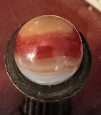 Vintage Vitro Bullseye Marble .60 Inches Near-Mint Condition Combined Shipping  - Image 1 of 4