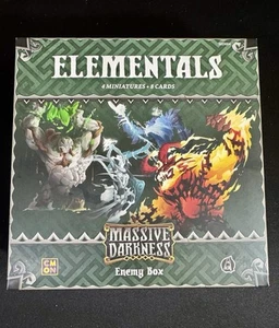 Massive Darkness - Elementals Enemy Box Expansion - RARE - UNPLAYED - COMPLETE - Picture 1 of 7